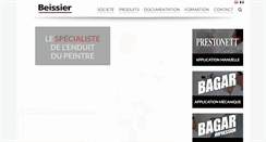 Desktop Screenshot of beissier.fr