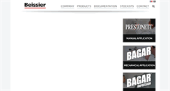 Desktop Screenshot of beissier.eu